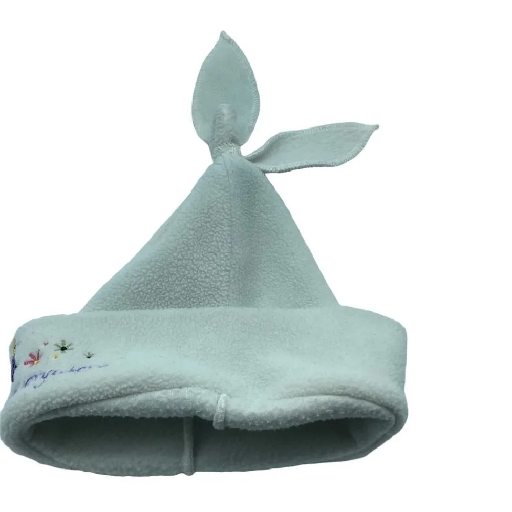 Child Floral Fairies Are Everywhere White Winter Cap Beanie Hat OS‎